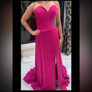 LENZ COUTURE EVENING GOWN